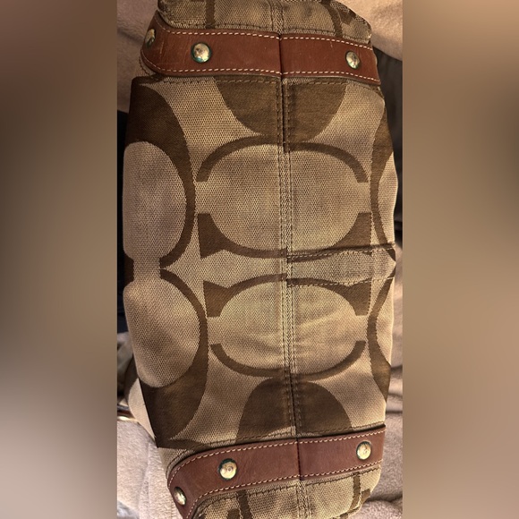 Coach Large Signature Hobo Bag - Picture 9 of 9